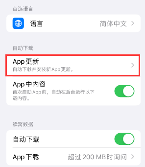 海安苹果15维修中心如何让iPhone15APP自动更新